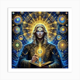 Wisdom God Art Print