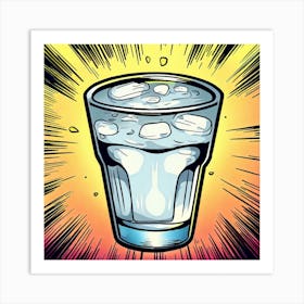 iced vodka Art Print