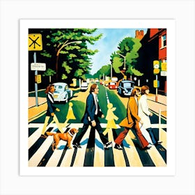 Beatles Abbey Road Art Print