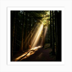 Light Of The Forest Art Print