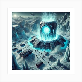 Permafrost Field Ability Art Print