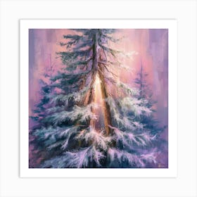 Christmas Tree Art Print