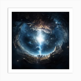 Mankind Breaking Through The Firmament #7 -Juangisme 1 Art Print