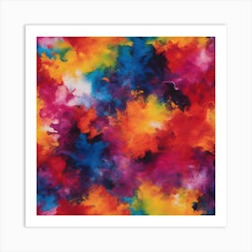 BB Borsa Multicolor Splatter Art Print