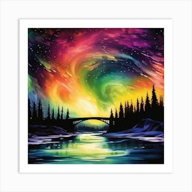 Aurora Borealis 12 Art Print