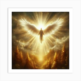 Angel Of Light 9 Art Print