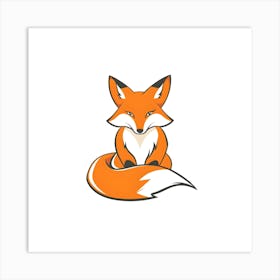 Fox Logo 2 Art Print