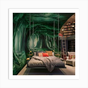 Fairytale Bedroom Art Print