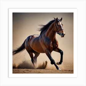 Horse Galloping 3 Art Print