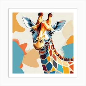 Giraffe 2 Art Print