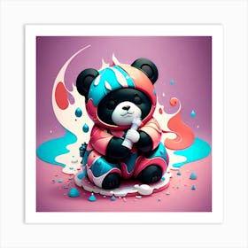 Panda Bear 1 Art Print