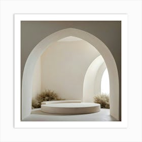 Arched Room 5 Art Print