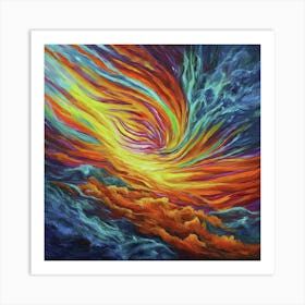 Rainbow In The Sky Art Print