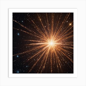 Planet Burst Art Print