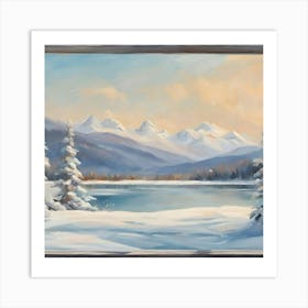 Winter Landscape 6 Art Print