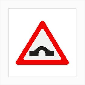 Road Sign.A fine artistic print that decorates the place.36 Art Print