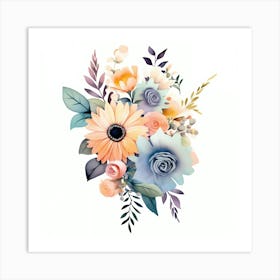 Floral Bouquet Art Print