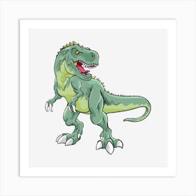 T-Rex 3 Art Print