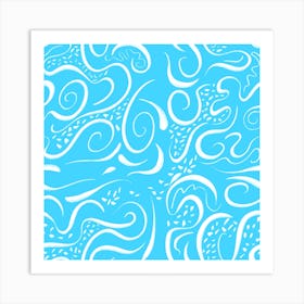 Scribble Reason Design Pattern Art Print