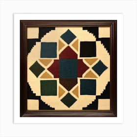 Quilted Patchwork 1 Art Print