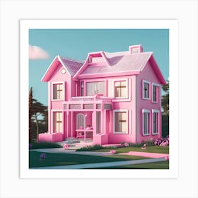 Barbie Dream House (582) Art Print