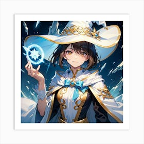 Your Ice Mage Girl Art Print