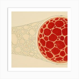 Cell Structure Art Print