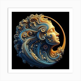 Fractal Art 8 Art Print