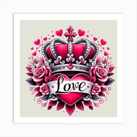 Love Love Art Print