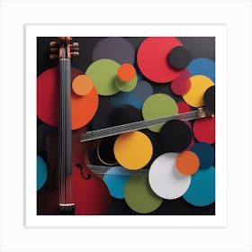 Abstract Music Art Print