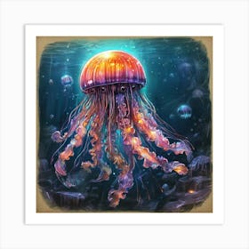 Jellyfish 29 Art Print