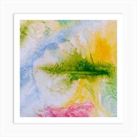 Abstract Watercolor Painting 1 Art Print