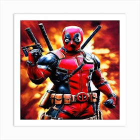 Deadpool 1 Art Print