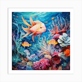 Coral Reef 1 Art Print