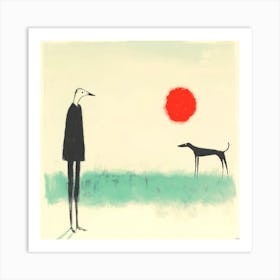 Dogs And Their People XXX Art Print