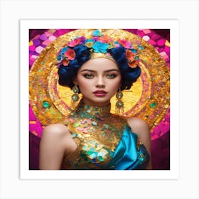 Asian Beauty Art Print