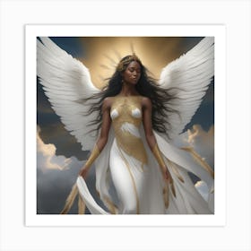 Angel Of The Sky Art Print