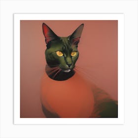 Cat Portrait Art Print