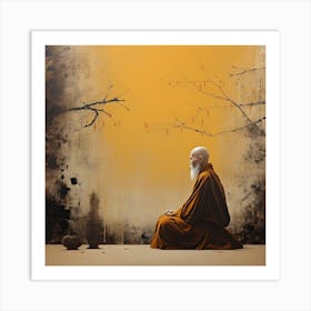 Meditation Series 02 By Csaba Fikker For Ai Art Depot 16 Art Print