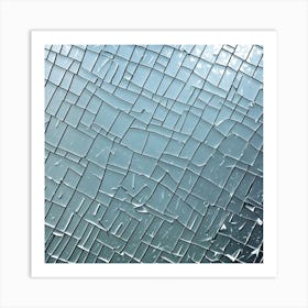 Broken Glass 8 Art Print