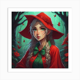 Red Riding Hood Art Print