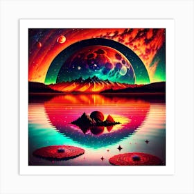 Psychedelic Painting, Psychedelic Art, Psychedelic Art, Psychedelic Art, Art Print