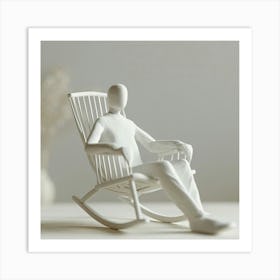 Rocking Chair Art Print