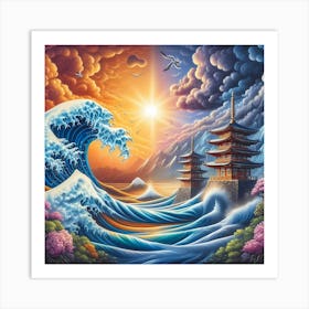 Great Wave Of Kanagawa Art Print