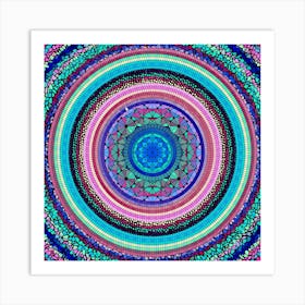 Geometric Mosaic 08 Art Print