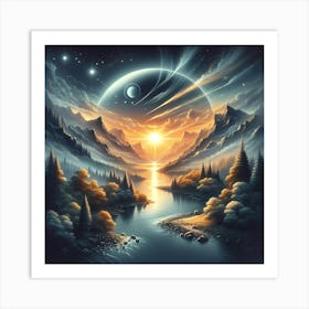 'Sunrise' 2 Art Print