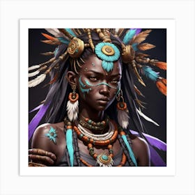 Witch doctor Art Print