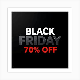 Black Friday Sell Post Templates Design (10) Art Print