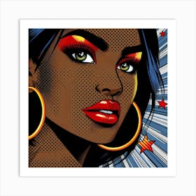 Nana Pop Woman Art Print