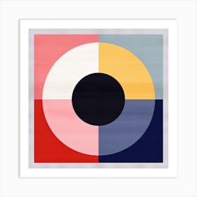 Squares' Hymn, Circles' Ode Art Print